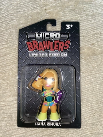 Hana Kimura Micro Brawlers Pro Wrestling Crate Exclusive Figure, AEW Cover
