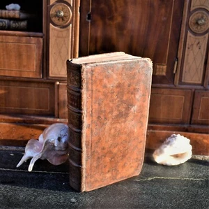 Antique Rare 1767 Joseph en Neuf Chants Paul Jérémie Bitaubé Leather Bound Book  - Bild 1 von 10