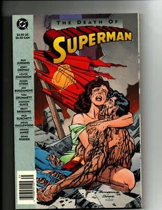 Superman: The Death of Superman #1 - Comic 1993 F to VF; TPB 1st Print Newsstand - Bild 1 von 2