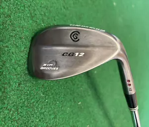 Cleveland CG12 Zip Groves Sand Wedge 54* / 12* Black Pearl, 35.5” Good Condition - Picture 1 of 6