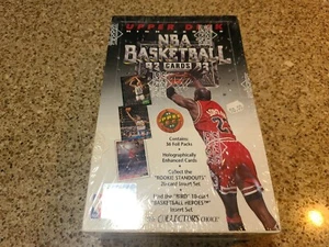 1992-93 Upper Deck NBA High Series Hobby Box - Shaq Rookie ! / Jordan 36 Packs - Picture 1 of 5