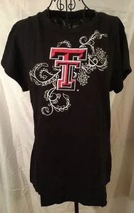 Women's Texas Tech T shirt Size XL and 3 packages of tech paper napkins - Picture 1 of 12