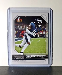 C.J. Tarjeta de fútbol americano Gardner-Johnson 2024 Panini Super Bowl LIX Champions NFL #24 - Imagen 1 de 6