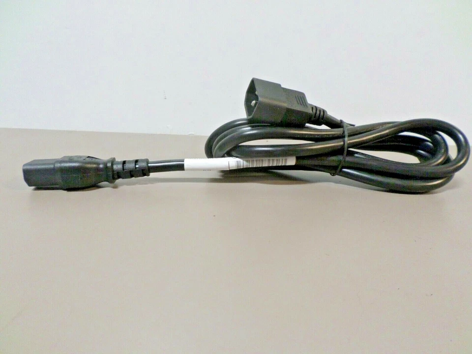 6-Foot LONGWELL SJT 152192 Computer Power Cable Extension Cord SU01001-13003 - Image 1 of 4