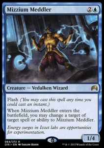 MIZZIUM MEDDLER Origins MTG NM Blue - Wizard Rare - Picture 1 of 1