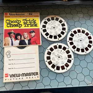 Rare view-master 3 reel packet L33 Cheap Trick Band Rock & Roll Super Rare! - Picture 1 of 6