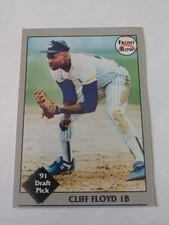 1991 Front Row Cliff Floyd #49 Montreal expos 
