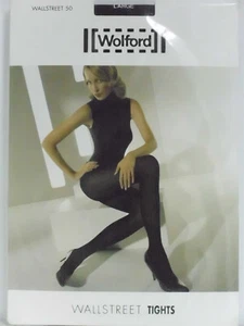 WOLFORD Strumpfhose WALLSTREET mocca/weiß - Bild 1 von 1
