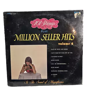 101 String Million Seller Hits Vol 4 LP S5090 Moon River Days Wine and Roses - Bild 1 von 2