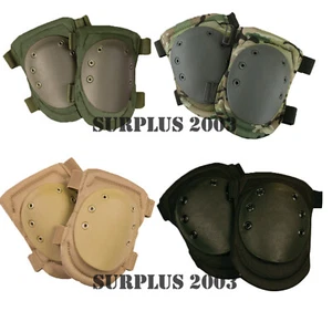 British Army Style Knieschützer BTP (MTP) schwarz grün Kojote tarnfarben Knieschützer - Bild 1 von 9