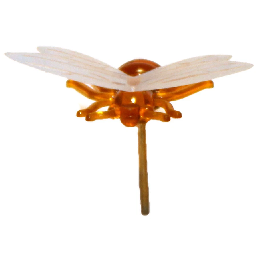 100 Kunststoff Ansteck Bienen für Kerzen, Biene, Deko-Biene, Dr Liebig, Kerze - Bild 1 von 1