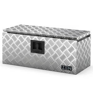 DAKEN Zen 78 Premium Deichselkasten aus Aluminium Riffelblech 2+1 mm Staukiste - Bild 1 von 8
