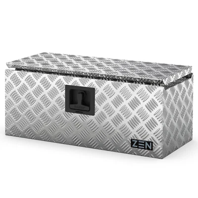 DAKEN Zen 78 Premium Deichselkasten aus Aluminium Riffelblech 2+1 mm Staukiste - Bild 1 von 4