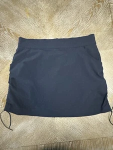 Columbia Sportswear Skort tasche blu navy vita grande 34” lunghezza 16” cravatta laterale - Foto 1 di 8