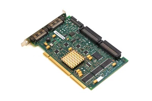 IBM Dual-Port U320 SCSI PCIe Network Adapter P/N: 97P6513 Tested Working - Picture 1 of 5