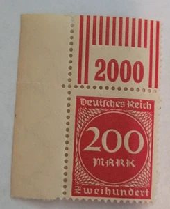DEUTSCHLAND ~ Deutsches Reich / Weihundert ~ 200 Mark ~ gestempelt / verschickt ~ um 1923 - Bild 1 von 6