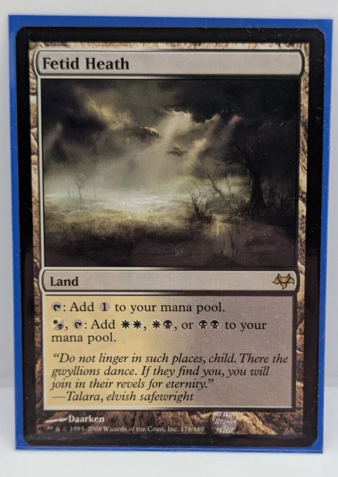 MTG Fetid Heath Eventide Regular Rare NM - Image 1 of 1