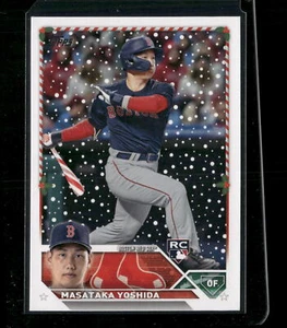 2023 Topps Holiday #H8b Masataka Yoshida SP - Picture 1 of 2