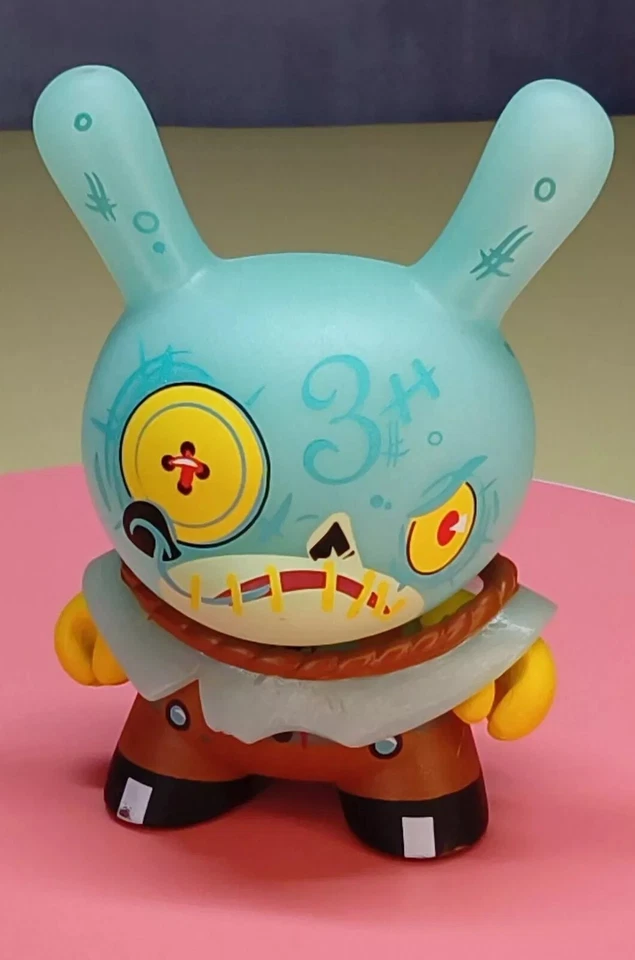 #3 HAY-MAN ~ Kidrobot THE 13 DUNNY / Glow In the Dark / BRANDT PETERS @ 2017 - Image 1 of 1