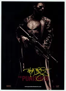 Tim Bradstreet FIRMATO Marvel The Punisher Promo Film Cartolina / Mini Stampa artistica - Foto 1 di 1