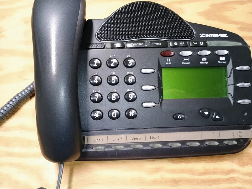inter-tel ecx 1000 8 Button Phone 618.5015 - Image 1 of 1
