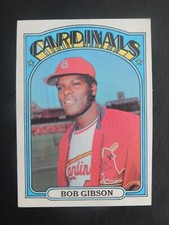 1972 Topps Baseball Card #130 Bob Gibson (EX+/EX-MT)