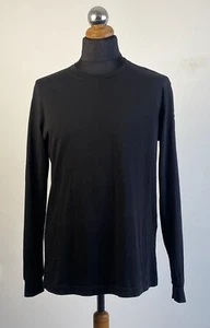 LOVE MOSCHINO Men's Black Printed Pullover Long Sleeve Crewneck Sweater Size L - Picture 1 of 17