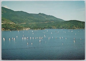 Vancouver British Columbia Canada Vintage Postcard Howe Sound Bay - Bild 1 von 2