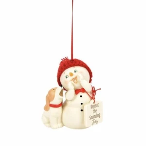 Dept 56 Snowpiions REPITE EL SONIDO Snowpinion Ornamento 6014226 NUEVO 2024 - Imagen 1 de 4