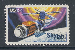 US Sc 1529 MNH. 1974 10c Skylab, Multiple Color Shifts, VF ERROR - Picture 1 of 1