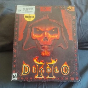 Diablo II Big Box PC Like New Opened From The Bottom Complete Blizzard 3x cd-Rom - Picture 1 of 24