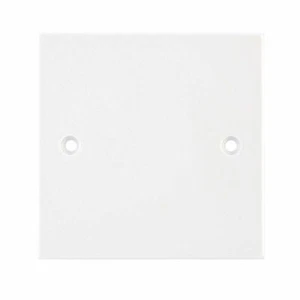 EXCEL Wiring & Accessories EX1GBP BS5733 blanking plate 1 gang white new - Picture 1 of 1