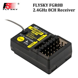 FLYSKY FGR8B 2.4GHz 8CH Receiver for Transmitter PL18/ NB4 /NB4 Lite RC Car Boat - Picture 1 of 11