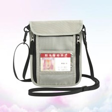  Travel Passport Holder Multifunctional Storage Bag Cash Bag Nylon Portable