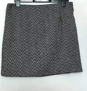 H&M Black Wool Mix Smart Skirt Size 18 - Picture 1 of 5
