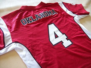 CAMISETA DE FUTBOL OOKLAHOMA SOONERS OU NIÑOS XL 14-16 NUEVA  - Imagen 1 de 3