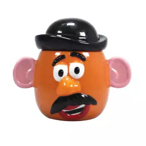 Disney Mr. Tazza unica a forma di testa di patata dipinta a mano scolpita a mano 650 ml - Foto 1 di 1