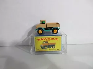 Matchbox Regular Wheels 49 Unimog Tan E Box - Picture 1 of 19