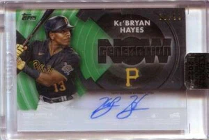 Autógrafos Topps Clearly Authentic Generation Now 2022 Ke'Bryan Hayes automático 60/99 - Imagen 1 de 2
