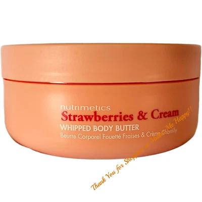 Nutrimetics Body Butter  100ml  🍓🍓🍓   Strawberries And Cream - Image 1 of 4