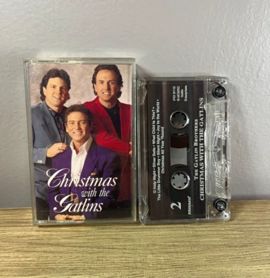 Christmas With The Gatlins -Cassette Tape - 1990 Intersound - Holiday Music Foto 1 de 3