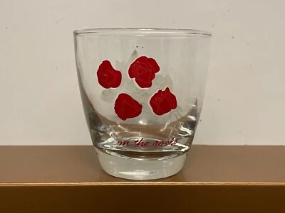 Four Roses Bourbon Whiskey "On the Rocks" Lowball Glass - Made by Libbey - Image 1 of 4