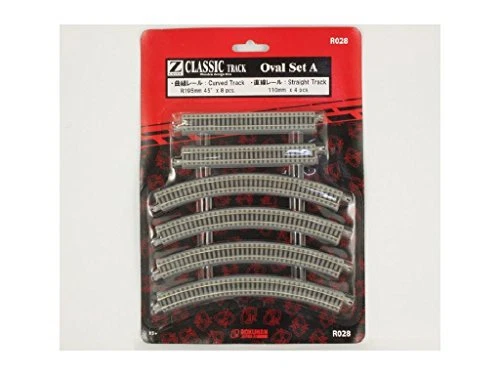 R028 Rokuhan Z Gauge Rail set R028 Classic Truck Oval Set A Japan Track - Image 1 of 1