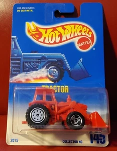 Hot Wheels Red Tractor #145 Diecast Vehicle 1991 Mattel - Picture 1 of 2