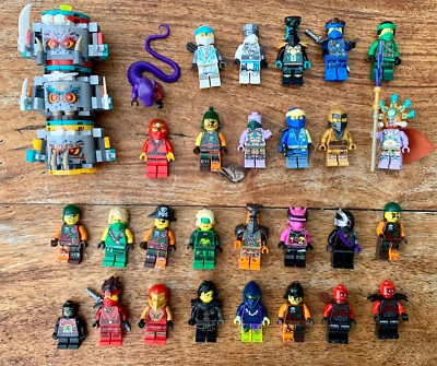 29 x Original Lego Ninjago Figuren + Schlange / Sammlung / Konvolut - Bild 1 von 4