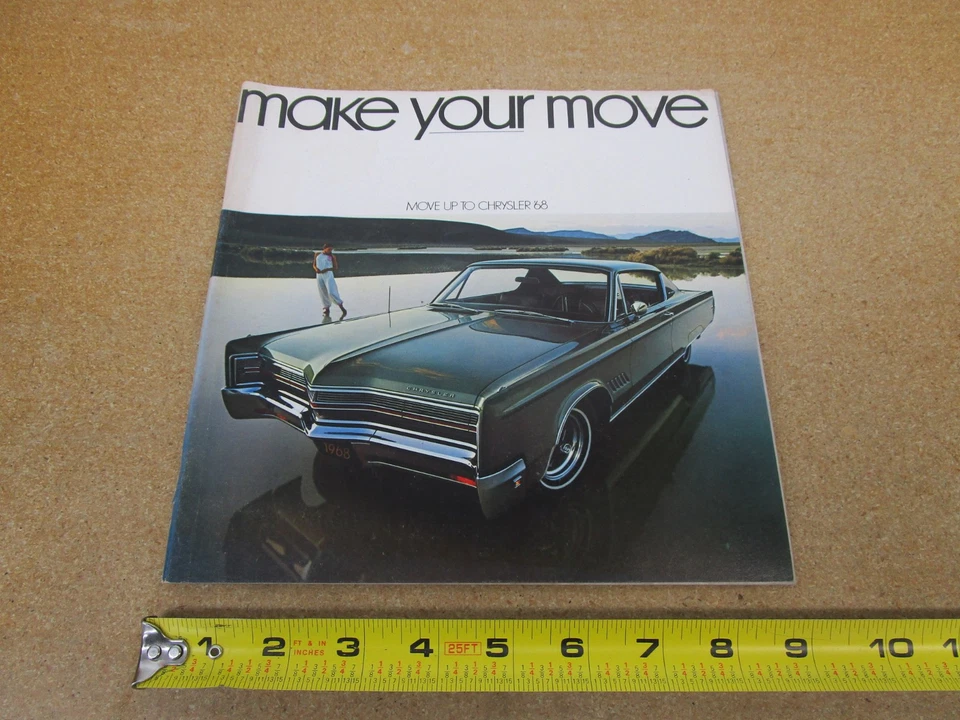 Chrysler Newport New Yorker 300 1968 Town & Country folleto de ventas 44 páginas pequeño Foto 1 de 4