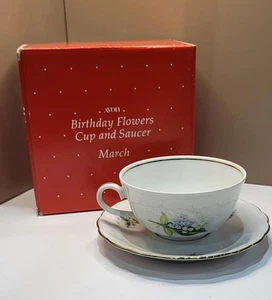 AVON Royal Albert Bone China Tea Cup and Saucer Set with Floral Design - Picture 1 of 5