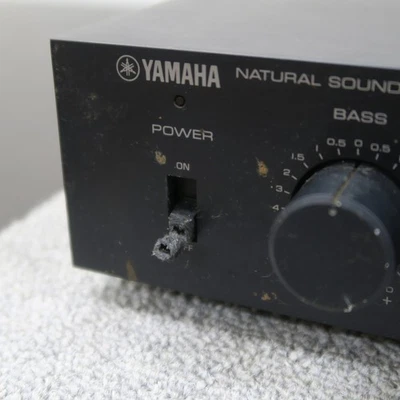 YAMAHA C-2A NS Series Preamplifier Japan 100V Working w/ NTI-200 Transformer - Image 1 of 4