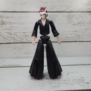 Bandai Anime Heroes Bleach Renji Abarai 2022 7" Poseable Action Figure Loose - Picture 1 of 12