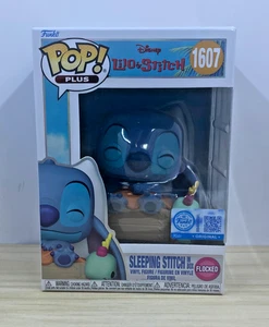 Funko Pop! #1607 Lilo & Stitch - Sleeping Stitch en caja (flocado) GameStop Excl - Imagen 1 de 6